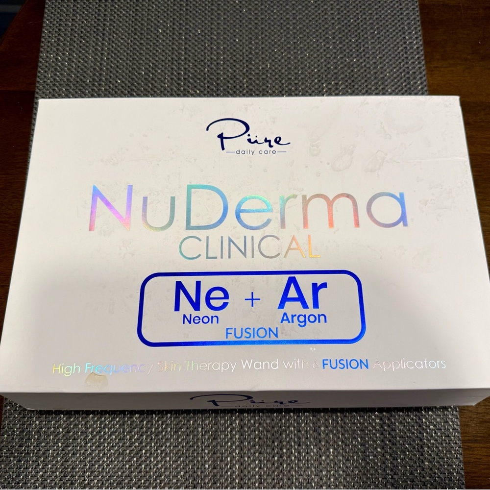 Pure Daily Care NuDerma Clinical Skin Therapy Wand - White
